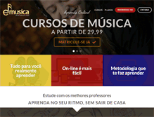 Tablet Screenshot of emusica.net